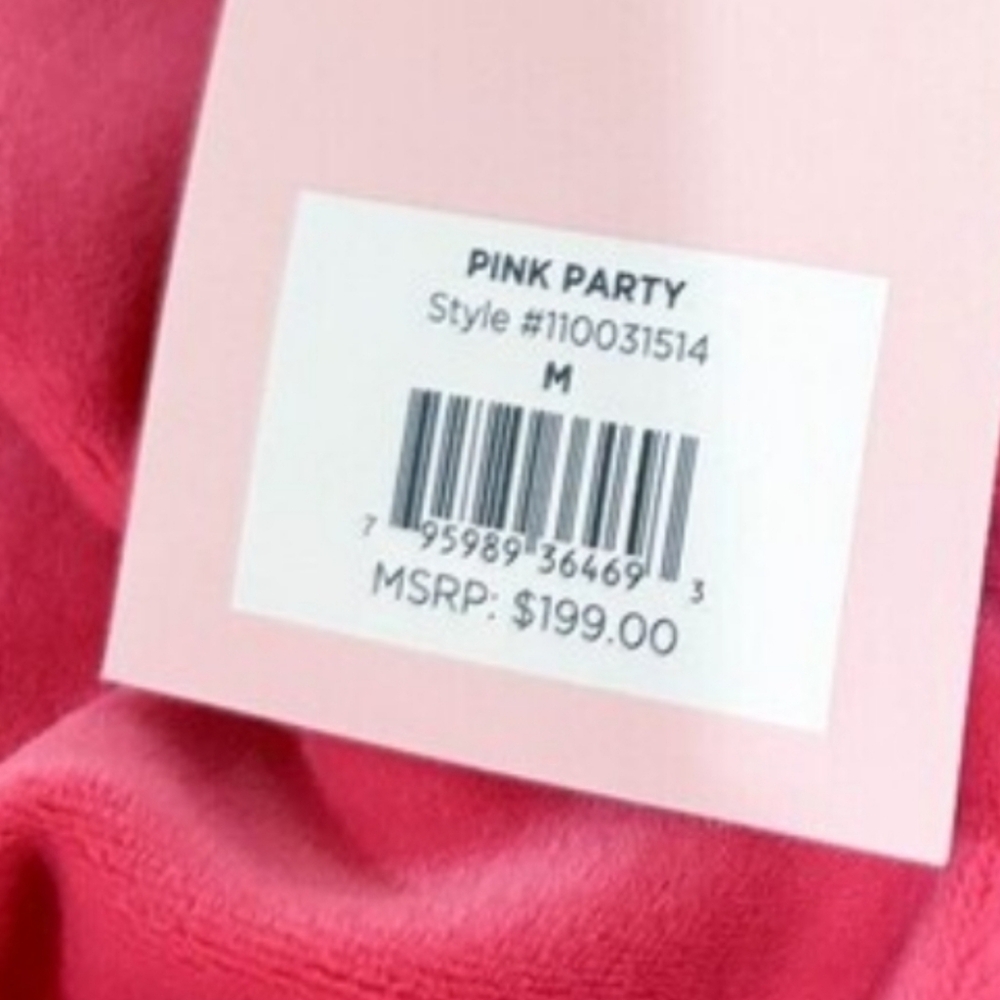 Juicy Couture Pink Party track suit. Barbie pink! NWT Med. W/ FREE BLING… - Picture 2 of 6